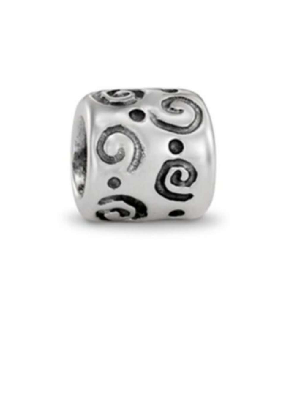 Pandora Retired Sterling Silver Curls Designer Bead - 790124